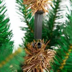 5 Ft. Artificial Woodland Fir Christmas Tree In Decorative Planter -Holiday Glow Store nearly natural unlit christmas trees t4796 1f 1000