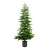 8 Ft. Artificial Real Touch Norfolk Island Pine Christmas Tree With Natural Look -Holiday Glow Store nearly natural unlit christmas trees t5372 64 1000