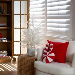 3 Ft. Artificial Real Touch White Norfolk Island Pine Christmas Tree With Natural Look -Holiday Glow Store nearly natural unlit christmas trees t5373 31 1000