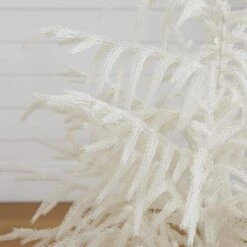 4 Ft. Artificial Real Touch White Norfolk Island Pine Christmas Tree With Natural Look 10 4 Ft. Artificial Real Touch White Norfolk Island Pine Christmas Tree With Natural Look -Holiday Glow Store nearly natural unlit christmas trees t5374 4f 1000