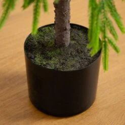 3 Ft. Artificial Real Touch Down Swept Norfolk Pine Tree With Natural Look 11 3 Ft. Artificial Real Touch Down Swept Norfolk Pine Tree With Natural Look -Holiday Glow Store nearly natural unlit christmas trees t5396 1f 1000